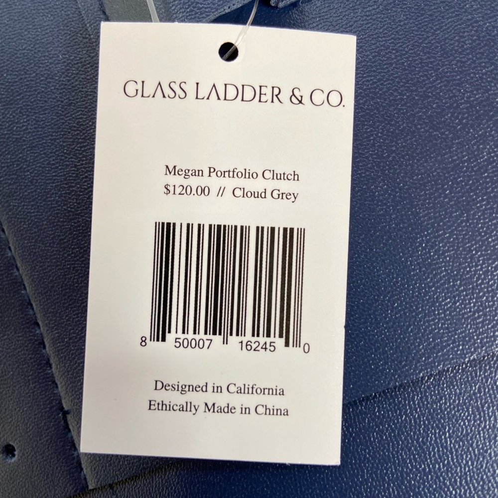 Glass Ladder & Co Megan Portfolio Clutch NWT - Picture 2 of 10